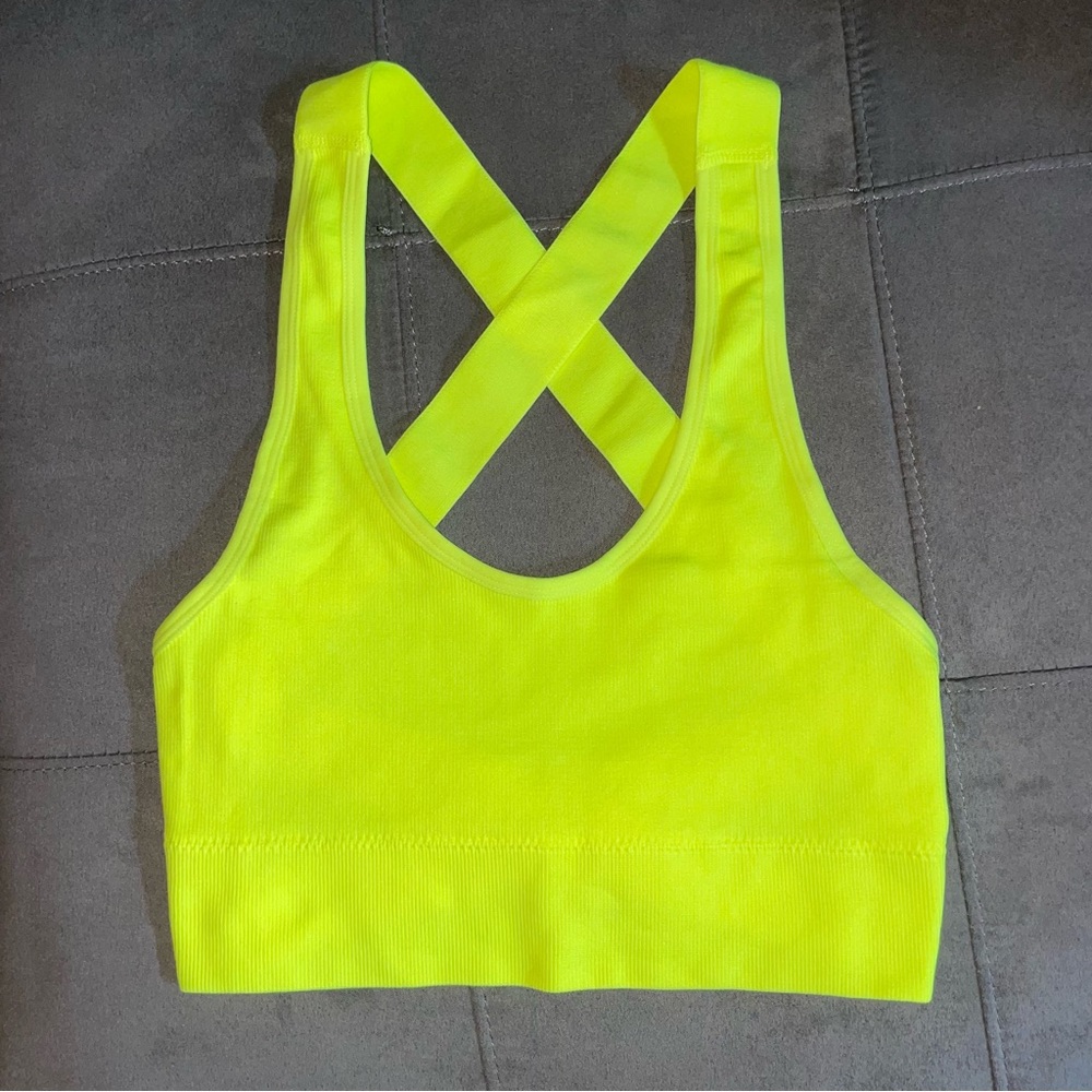 Yoga sports bra